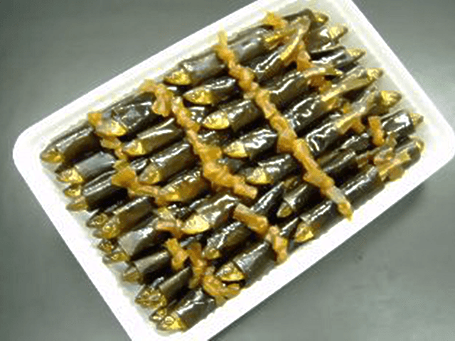 わかさぎ昆布巻