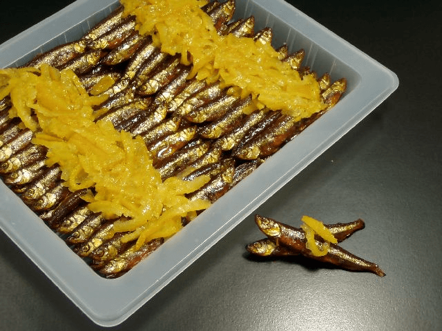 わかさぎ柚子煮