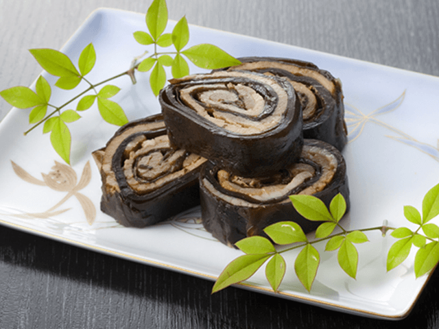 黒豚昆布巻